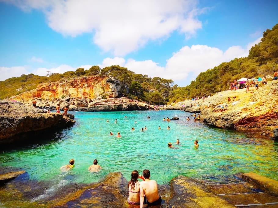 Tranquilo Apartamento Con Vistas Al Mar. ポルト・ダルクディア エクステリア 写真