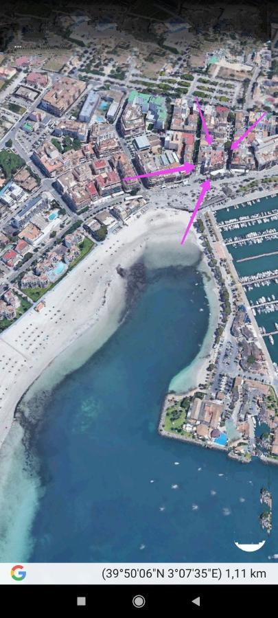 Tranquilo Apartamento Con Vistas Al Mar. ポルト・ダルクディア エクステリア 写真