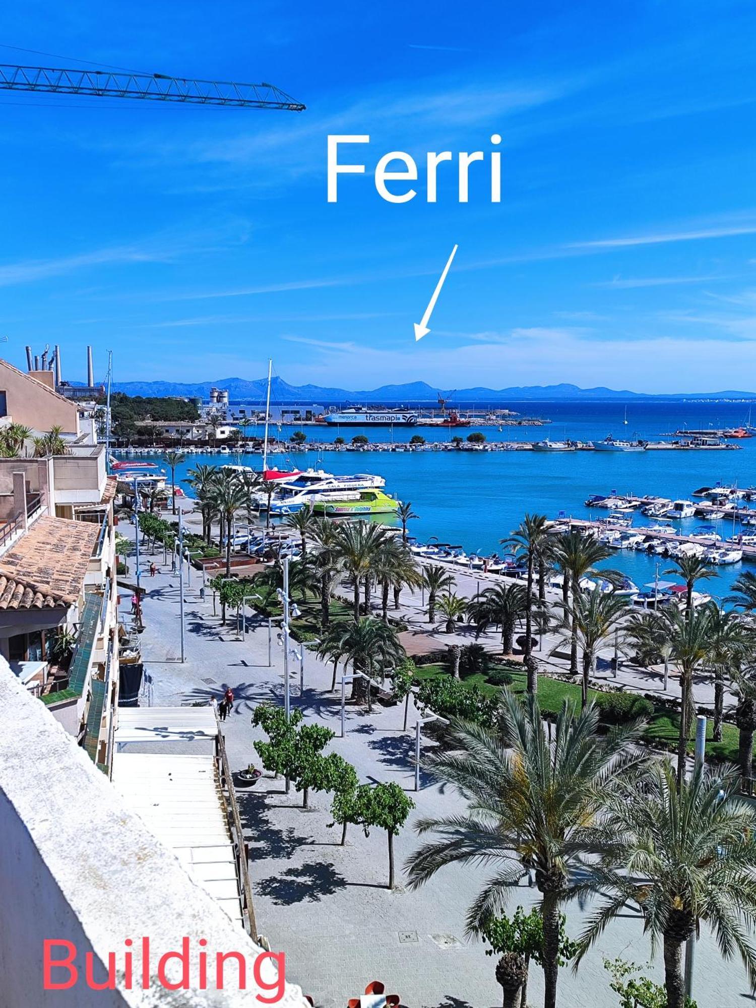 Tranquilo Apartamento Con Vistas Al Mar. ポルト・ダルクディア エクステリア 写真