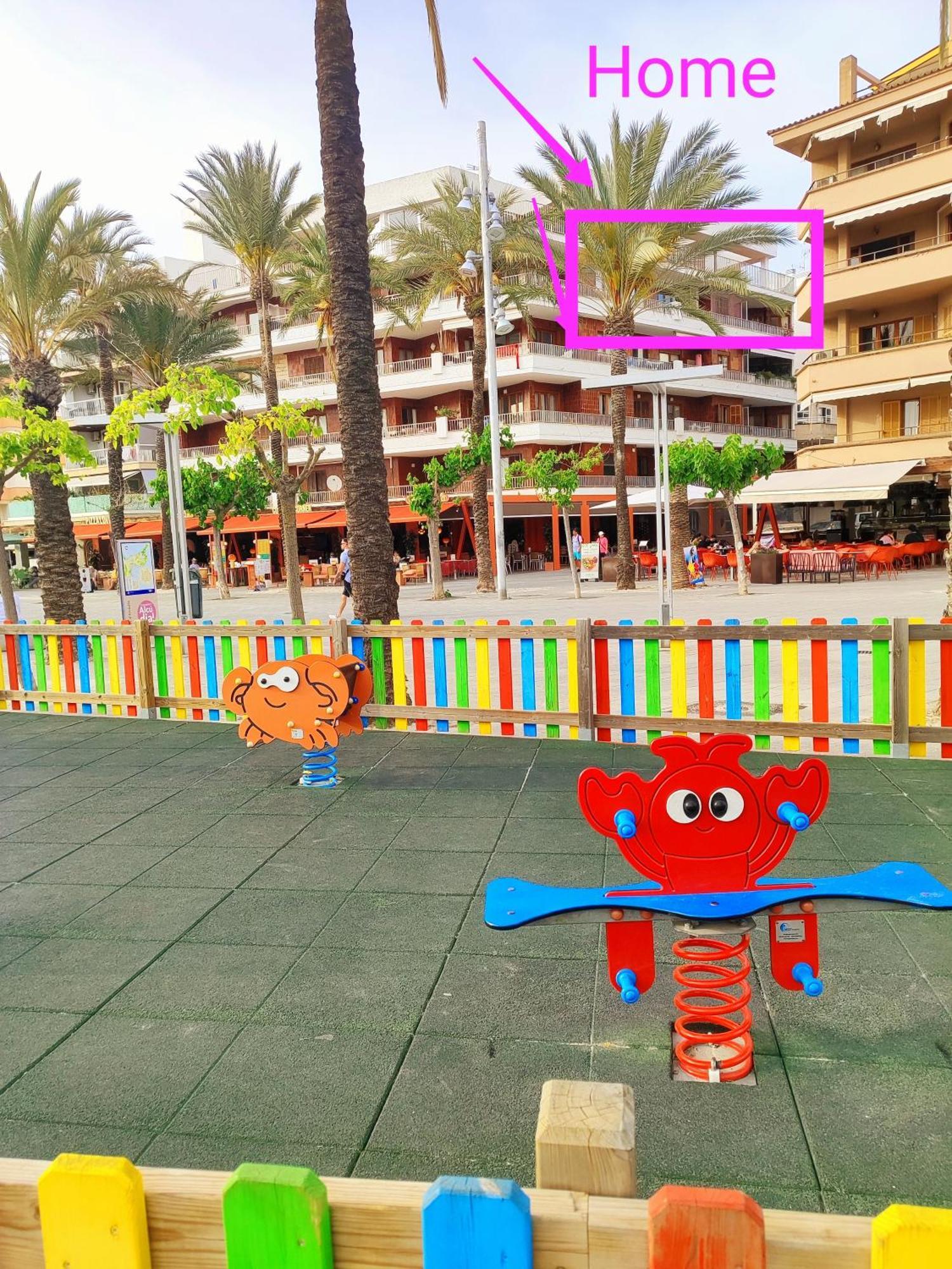 Tranquilo Apartamento Con Vistas Al Mar. ポルト・ダルクディア エクステリア 写真