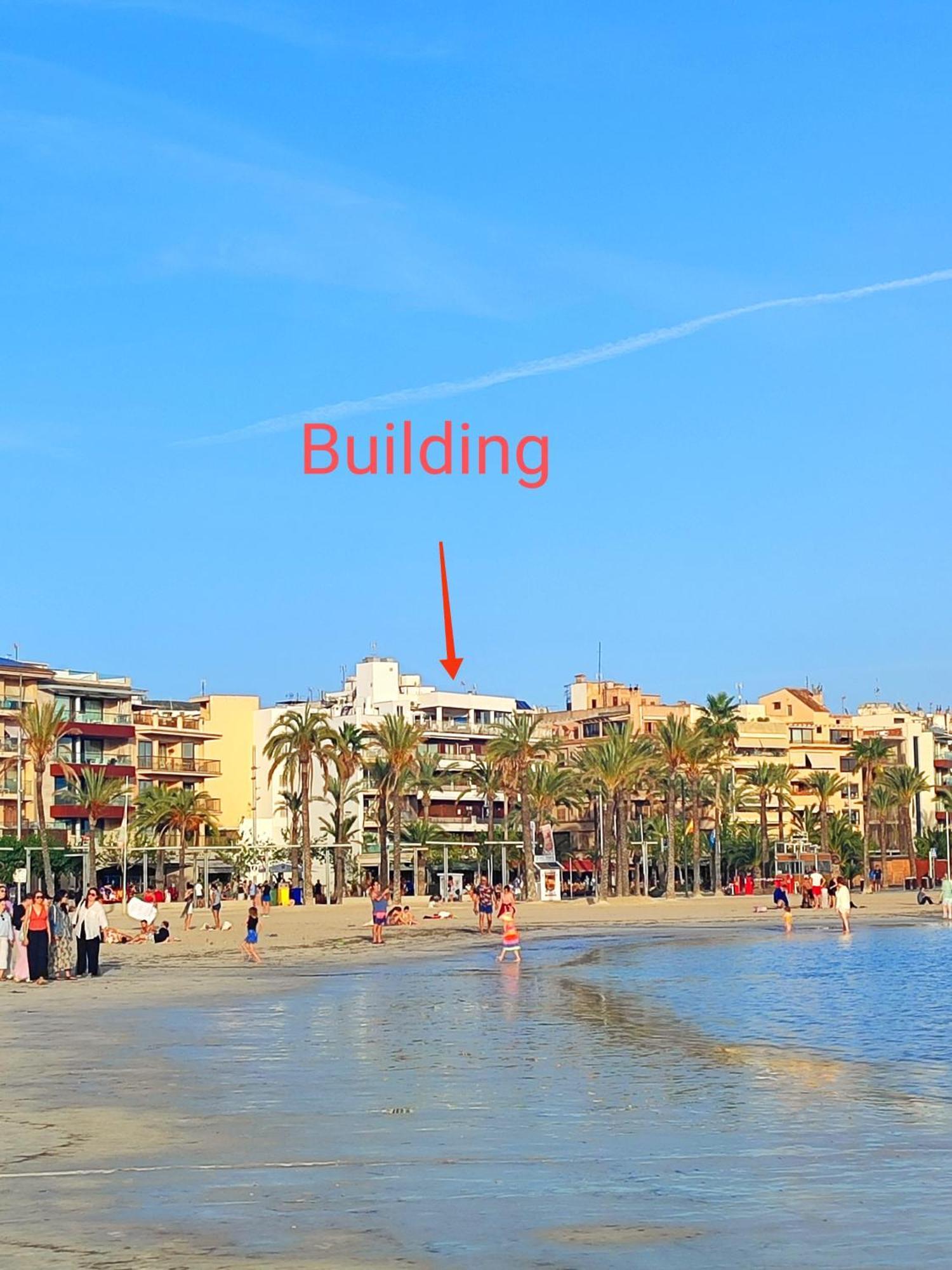 Tranquilo Apartamento Con Vistas Al Mar. ポルト・ダルクディア エクステリア 写真